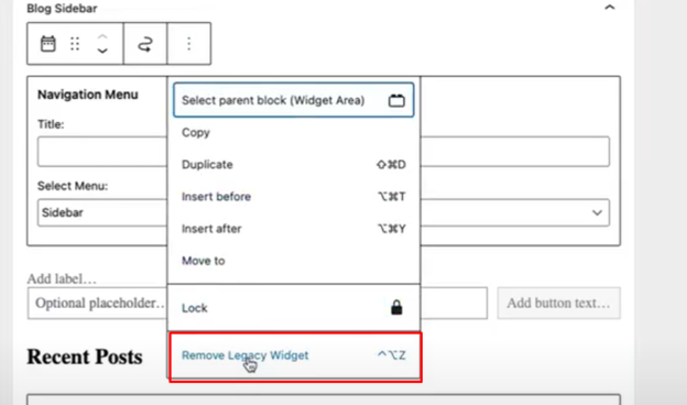 Managing The Widget Sidebar Menu - Knowledge Base | BuddyBoss Resources