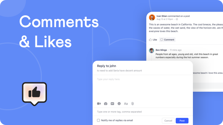 Comments Likes