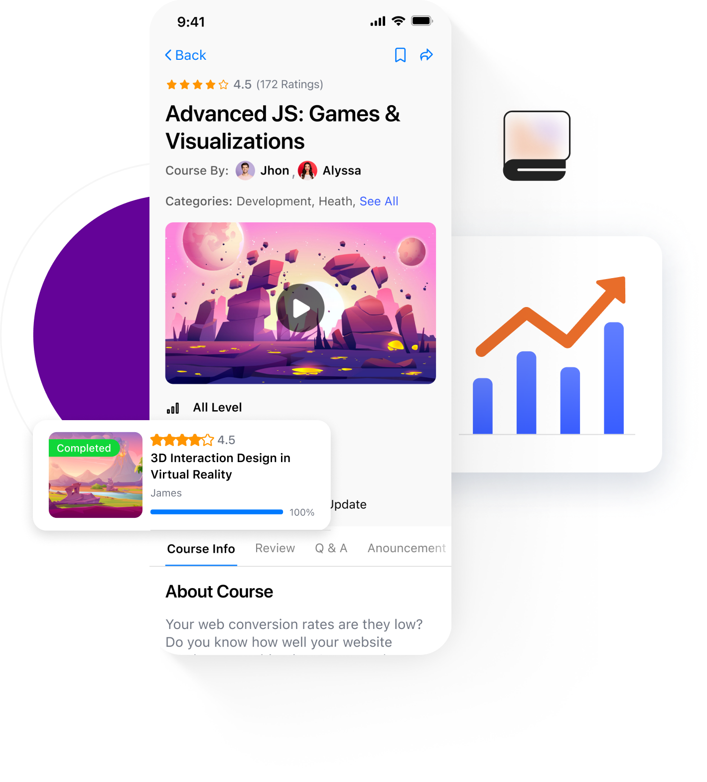 tutor lms course completion rates