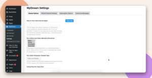 WPStream Integration Settings