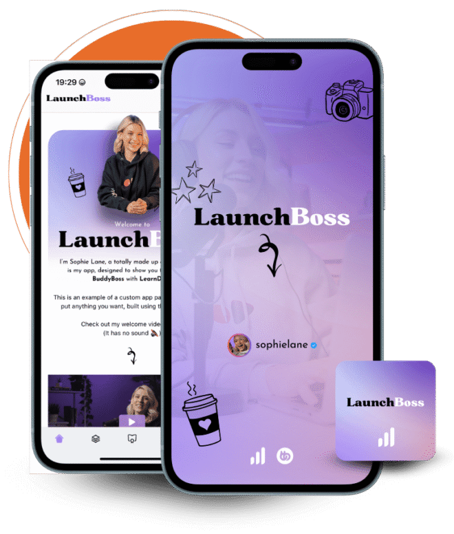 LearnDash Lite App Branding Mockup