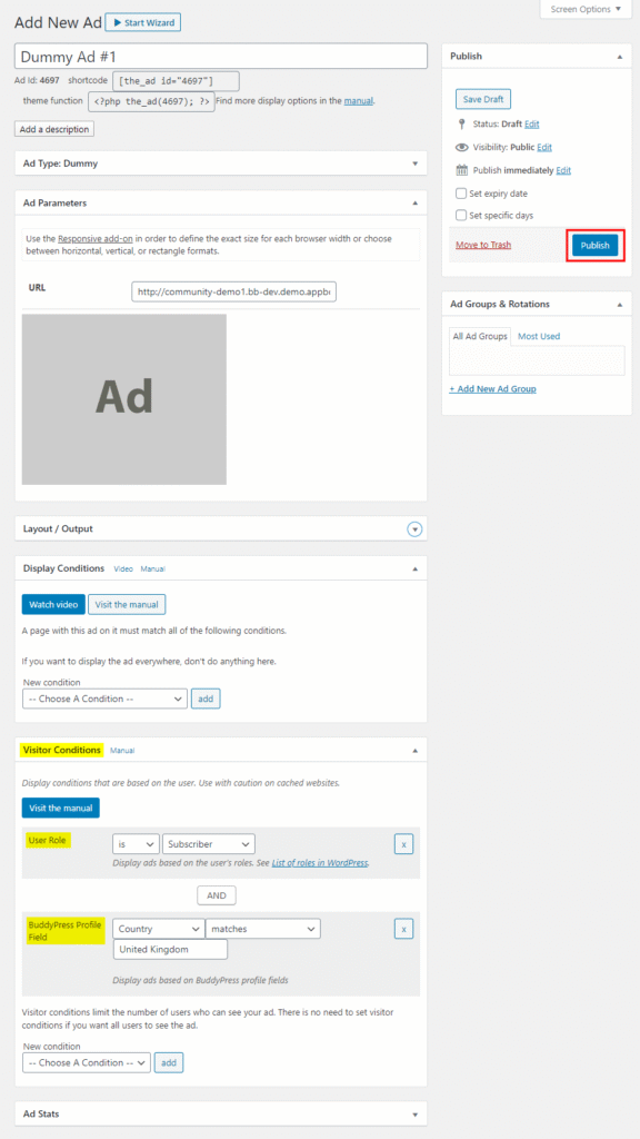 How to Set up Advanced Ads | BuddyBoss