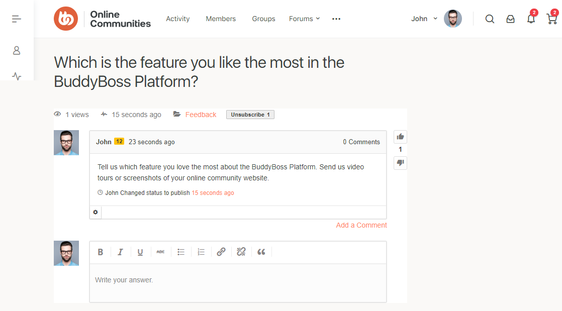 AnsPress   Preview of a question