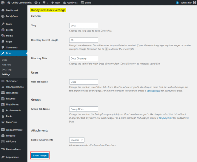 BuddyPress Docs | BuddyBoss