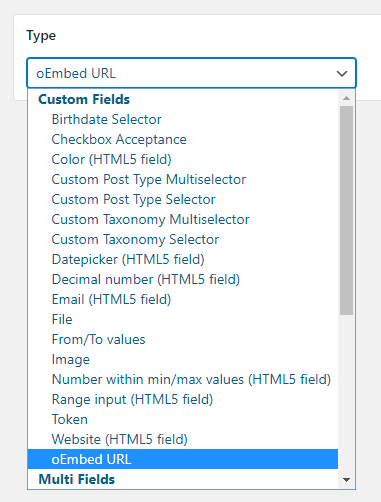 BuddyPress Xprofile Custom Field Types   Custom profile types