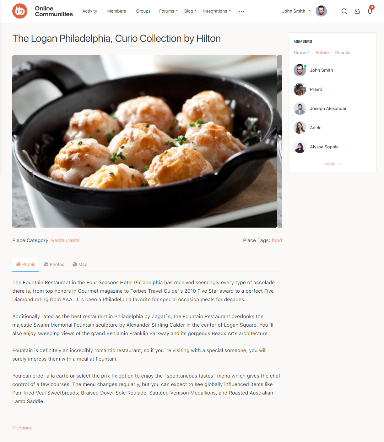 GeoDirectory   Place or listing preview