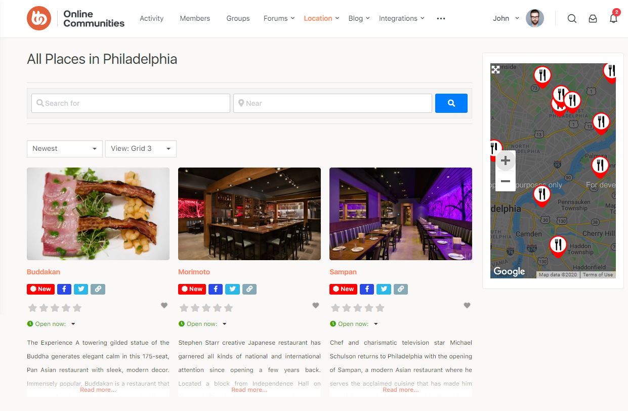 GeoDirectory   Places page preview