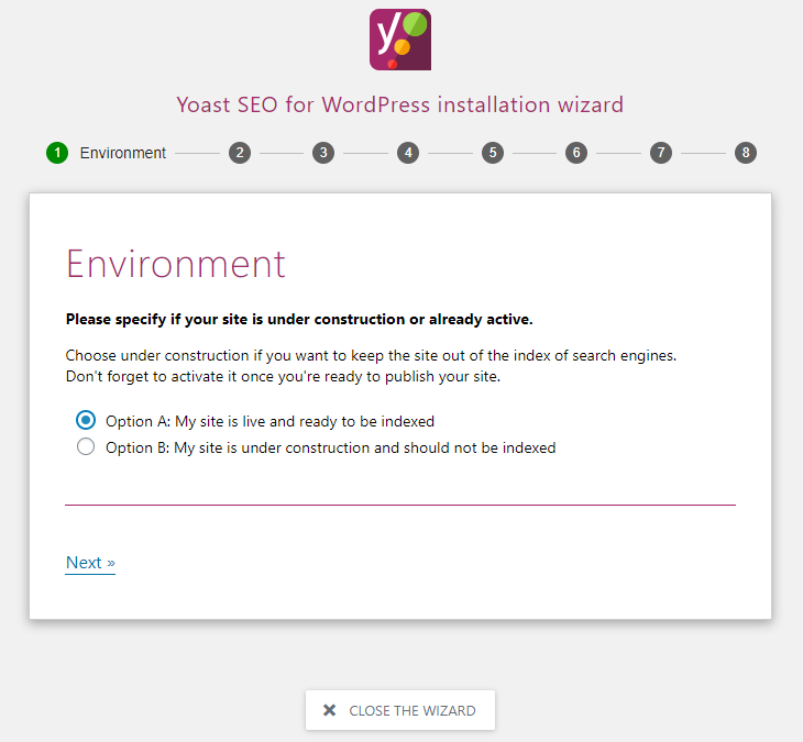 Yoast SEO  Setting up the plugin