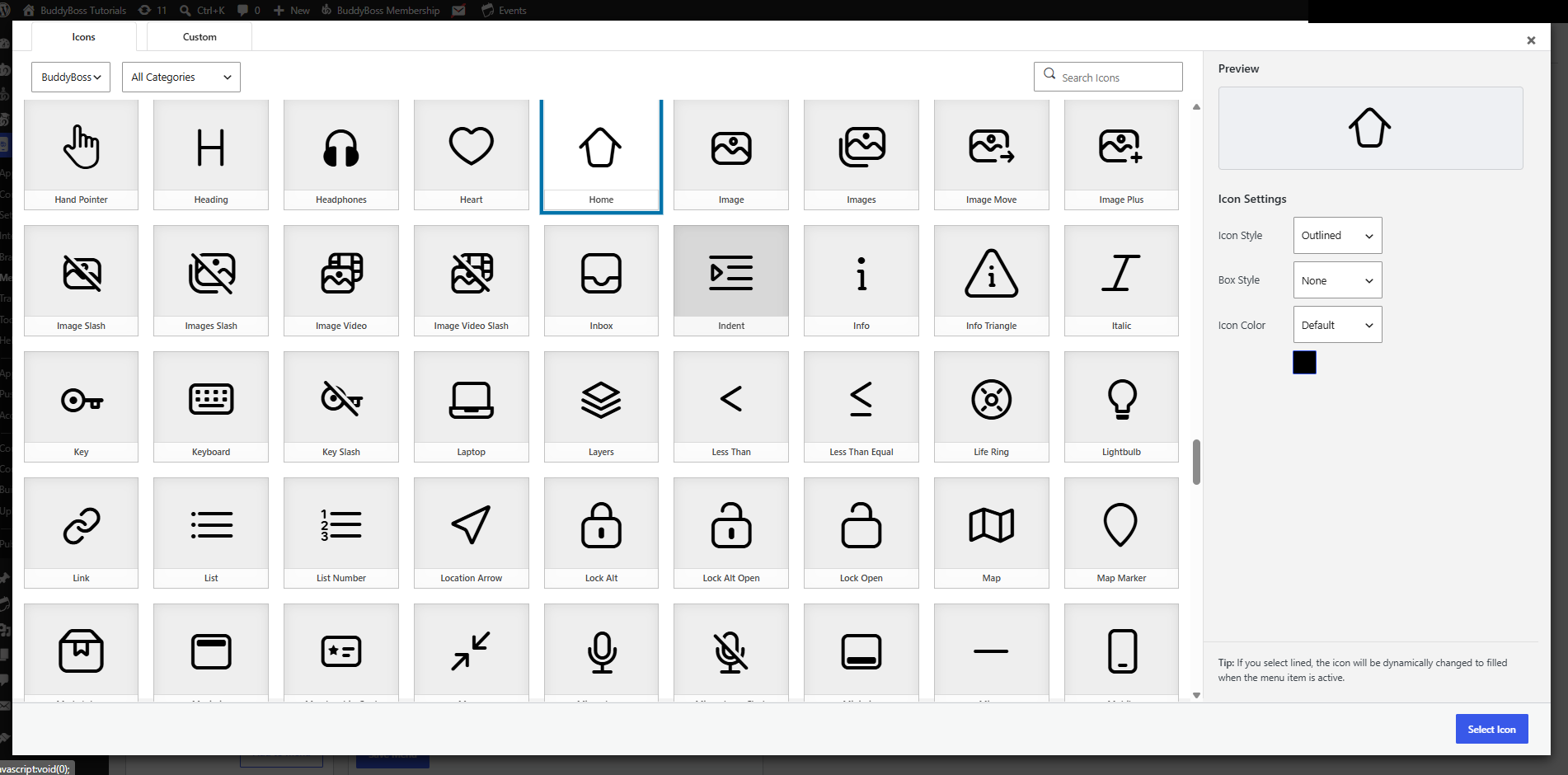 image | BuddyBoss BuddyBoss App Menu Icons