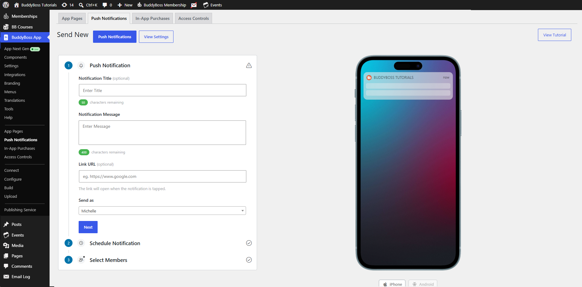 image | BuddyBoss BuddyBoss App Push NotificationsÂ