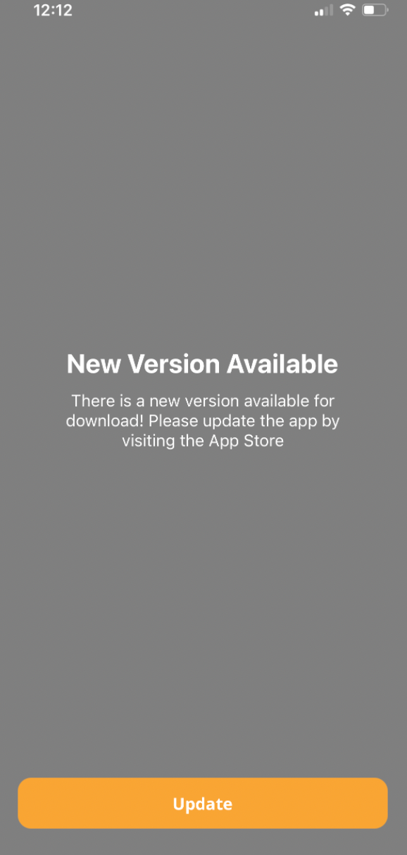 BuddyBoss App New Version Available Error
