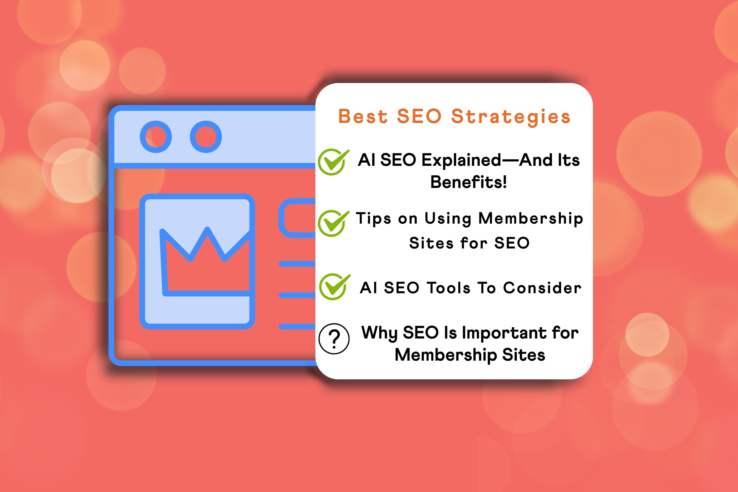 SEO Strategies for Membership Sites