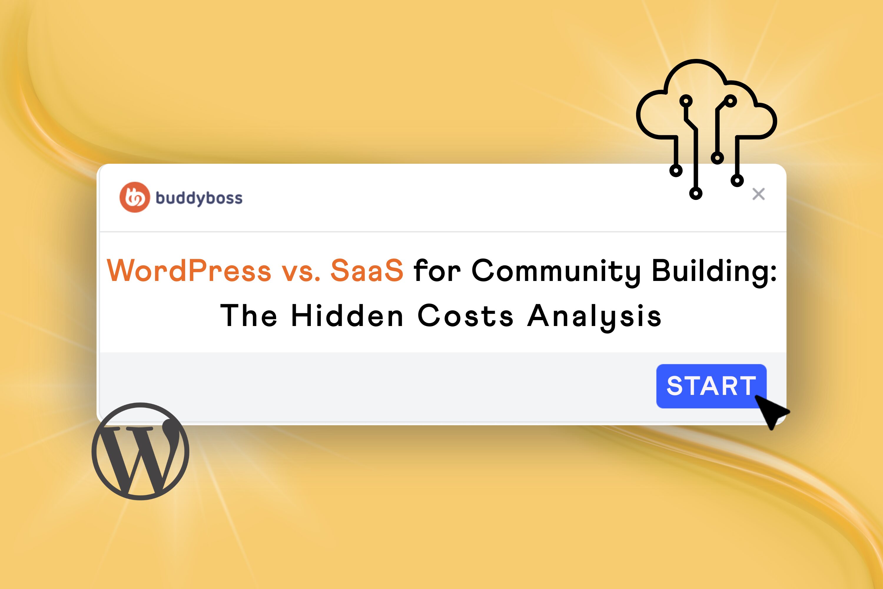 WordPress vs SaaS for Community Building