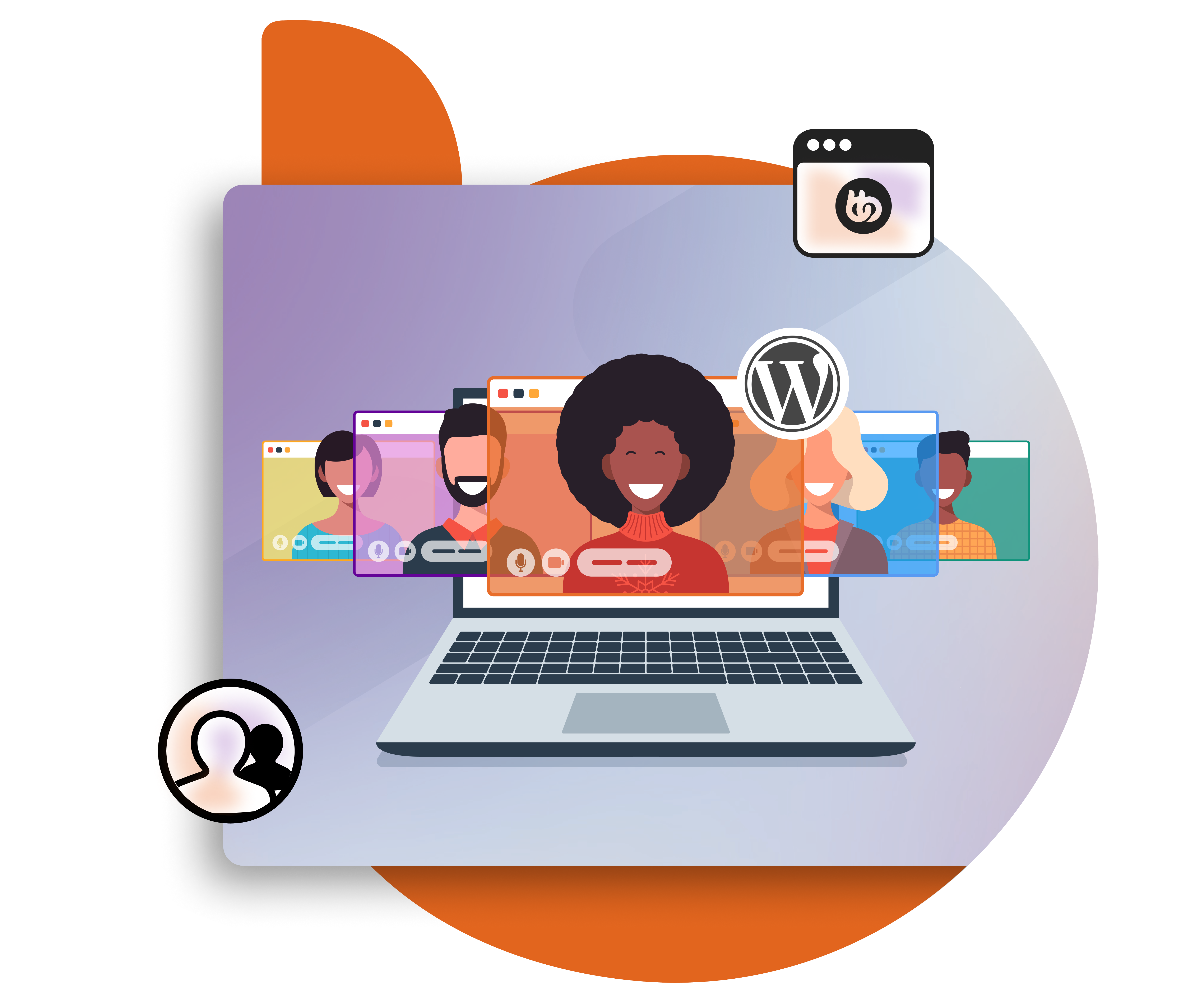 WordPress social community themes