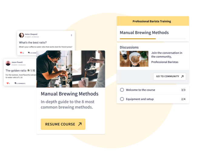 thinkific communiities