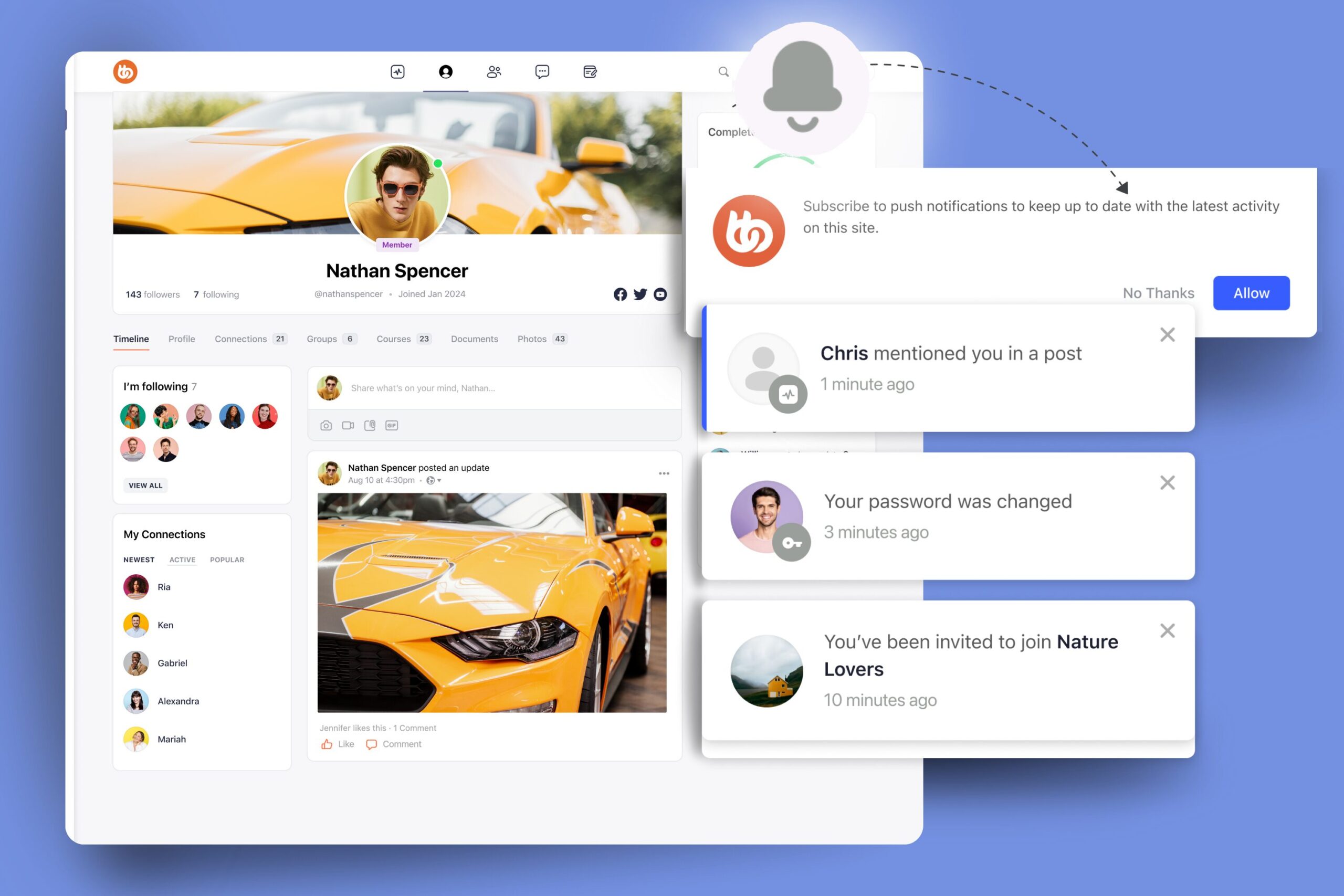 web push notifications