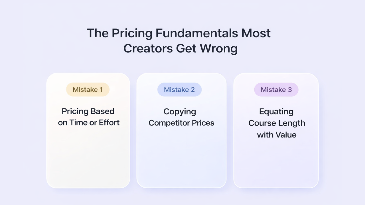 Pricing Fundamentals 