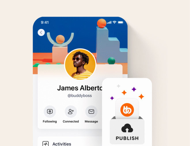 Build an online community app