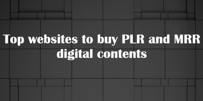 PLR and MRR