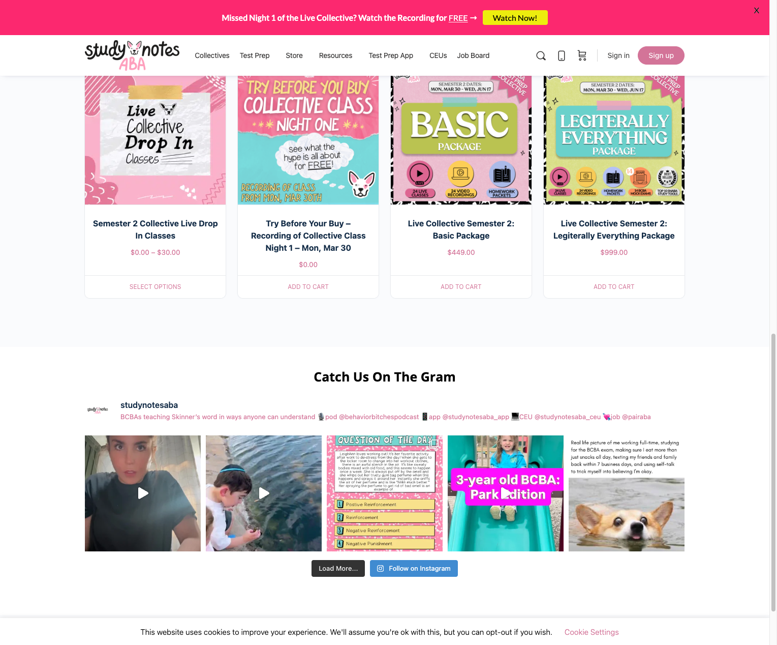 Study Notes ABA courses and community content