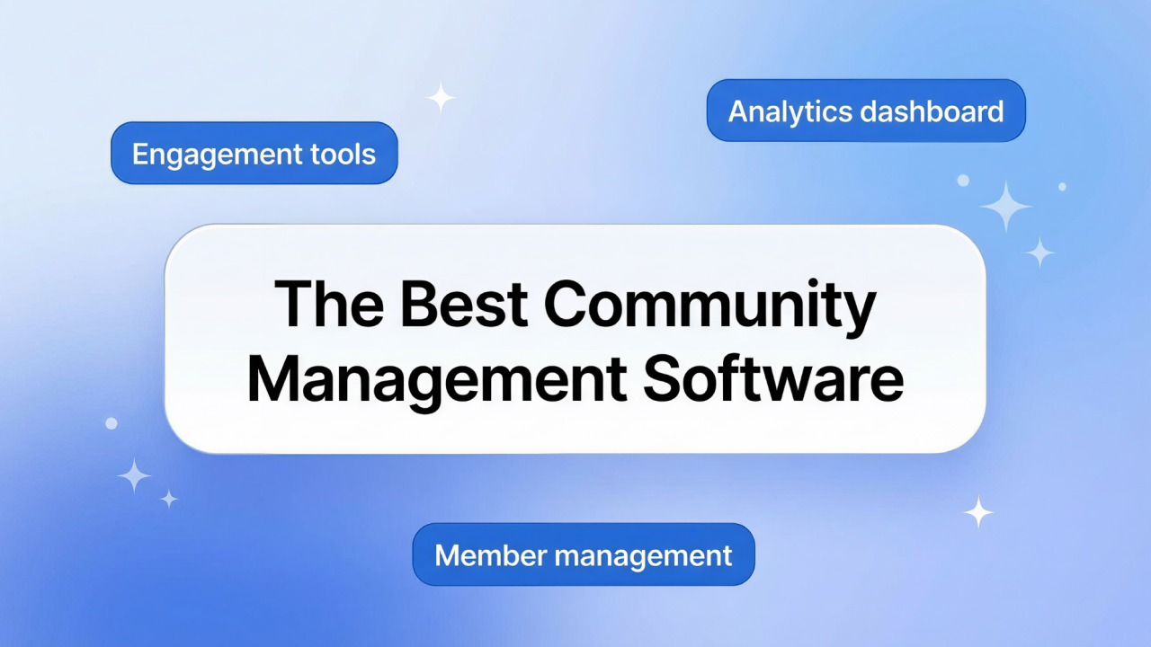 Community management software