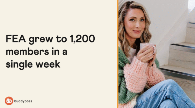 Female Entrepreneur Association grew to 1,200 members in a single week