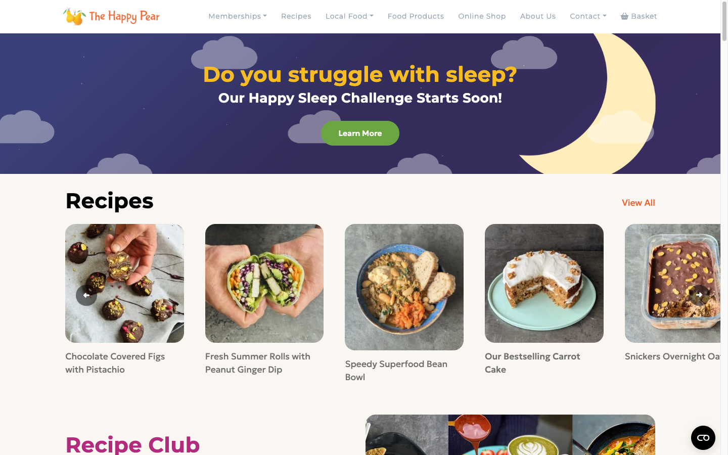 The Happy Pear iOS app from the Apple App Store showing the 4.7 out of 5 rating