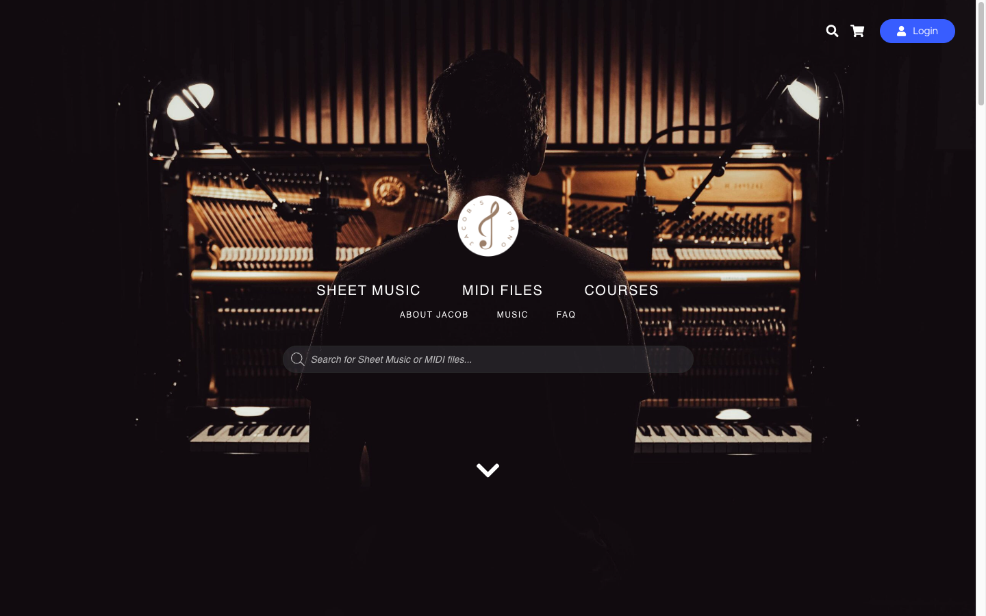 Jacob's Piano homepage