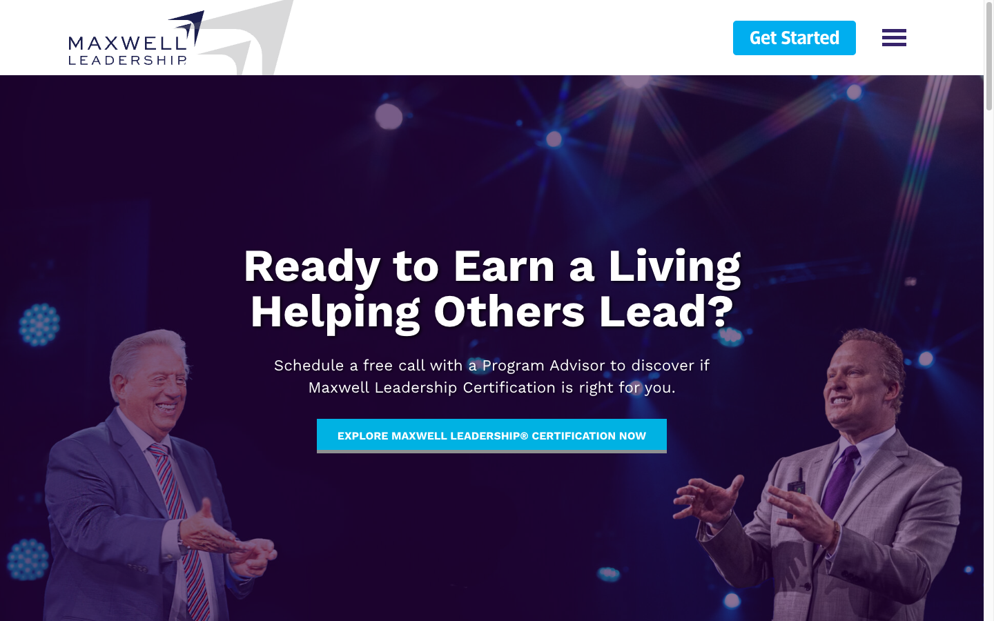 Maxwell Leadership homepage