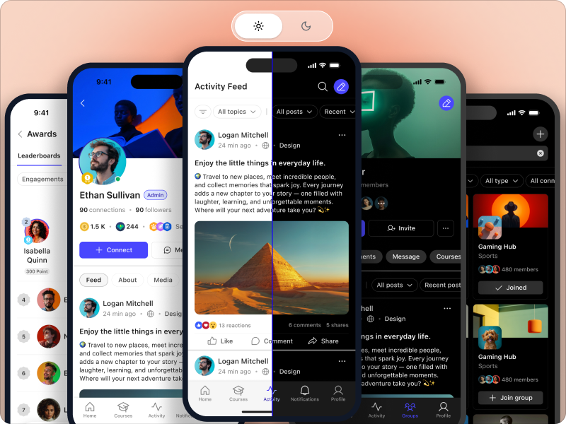 BuddyBoss mobile community app