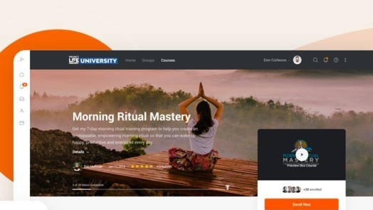 Project Life Mastery University course platform