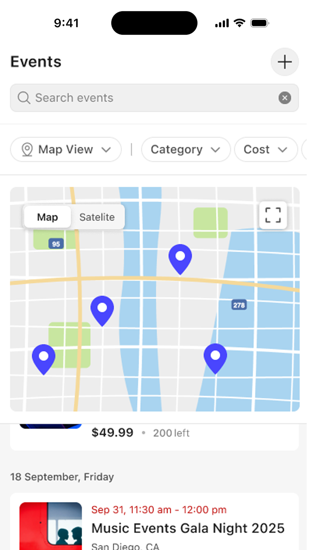 BuddyBoss App Events Calendar Integration