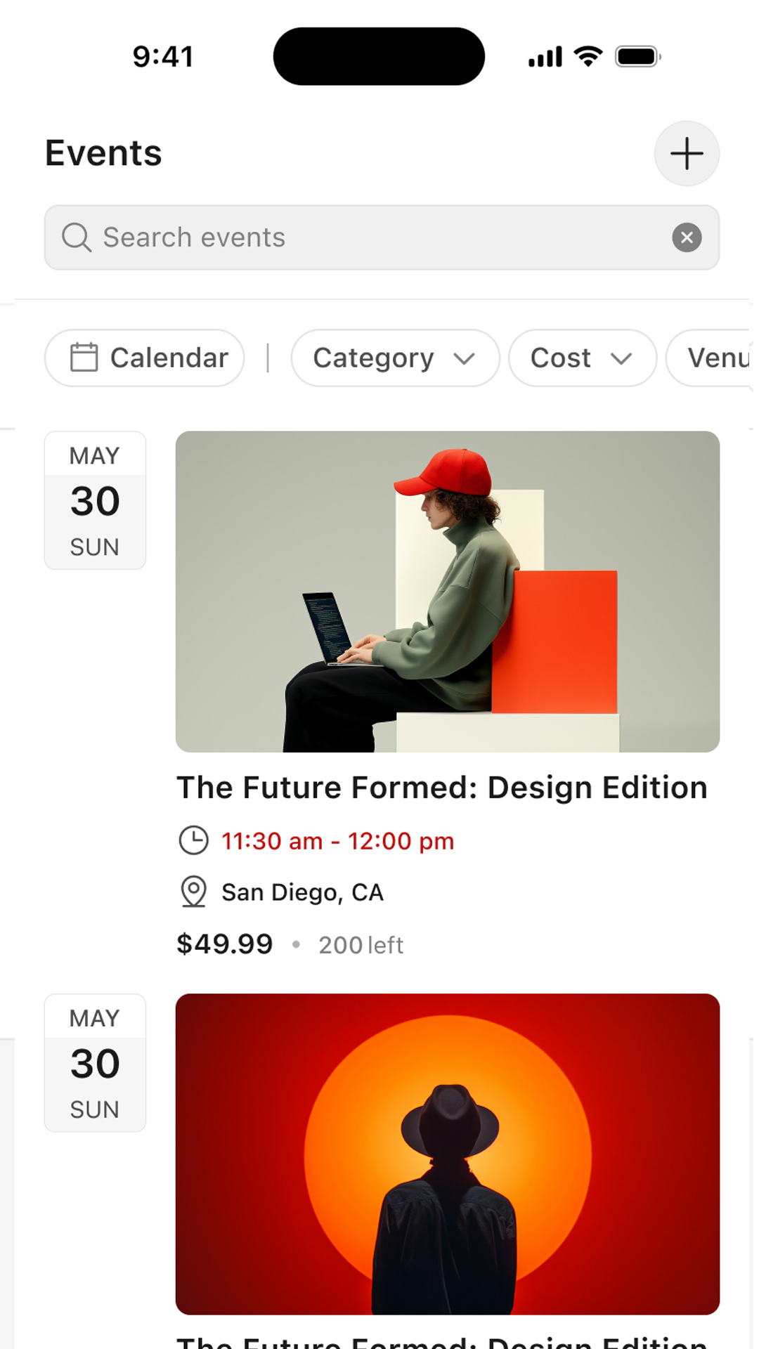 BuddyBoss App Events Calendar Integration