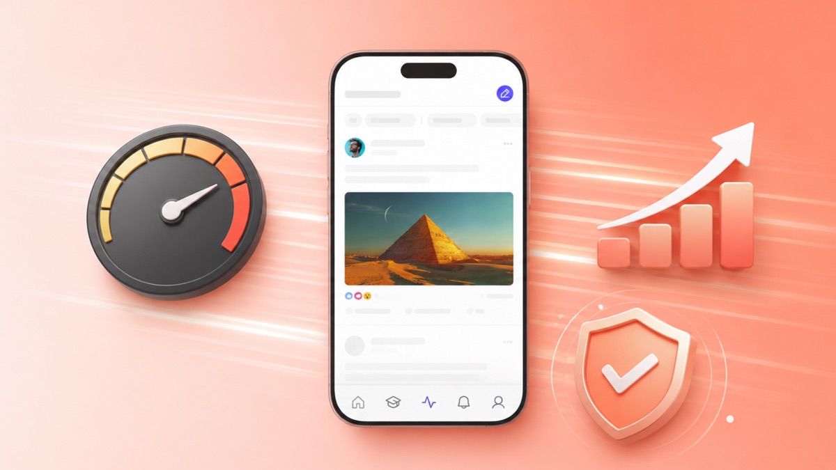 Speed performance and stability in the Next Gen app