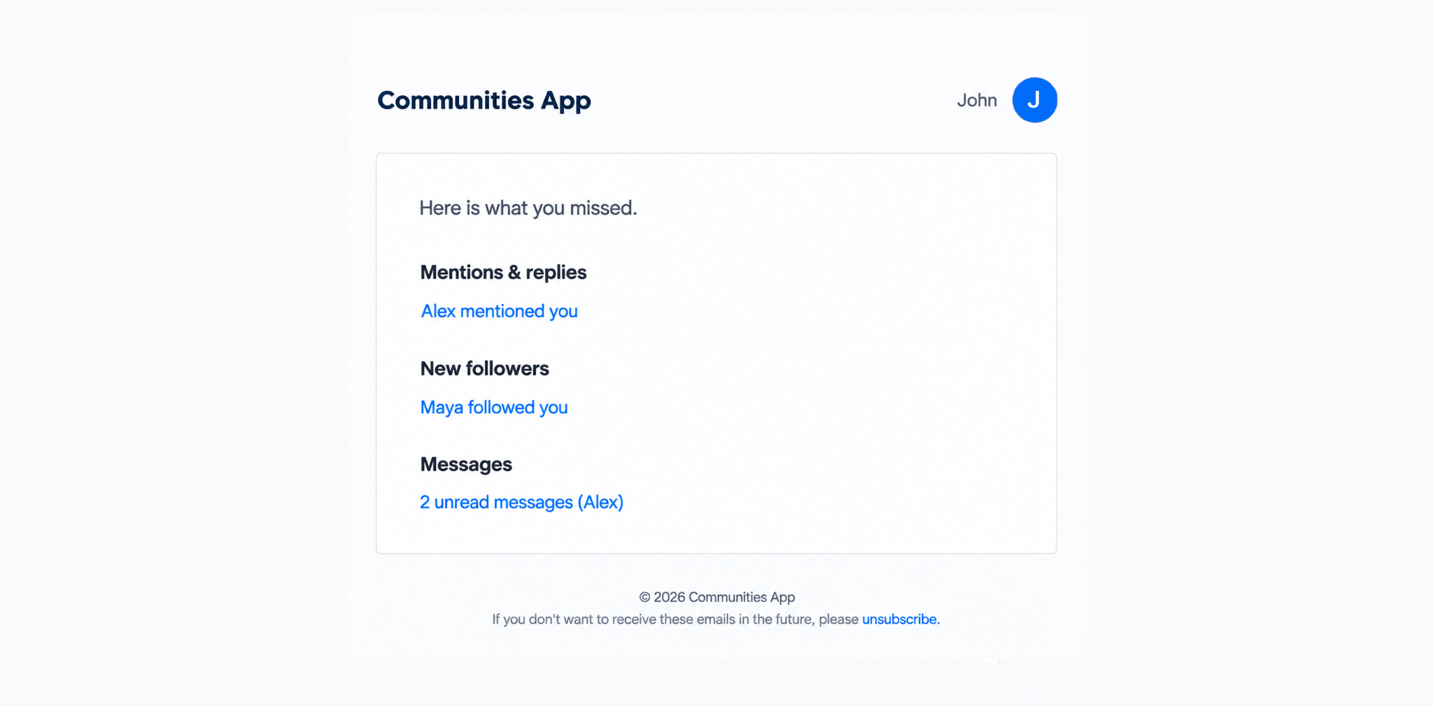 BuddyBoss Email Digest